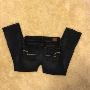 American Eagle crop jeans.